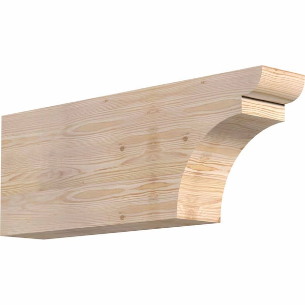 Ekena Millwork Yorktown Smooth Rafter Tail, Douglas Fir, 5 1/2"W x 12"H x 32"L RFT06X12X32YOR00SDF - main